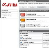 Avira AntiVir Managed Email Security